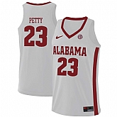 Alabama Crimson Tide #23 John Petty White College Basketball Jersey Dzhi,baseball caps,new era cap wholesale,wholesale hats